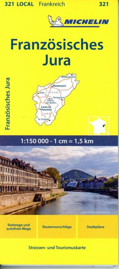Michelin Französisches Jura, Michelin - Gebonden - 9782067210301