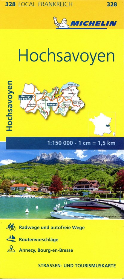 Michelin Hochsavoyen, Michelin - Paperback - 9782067210448