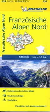 Michelin Französische Alpen Nord -  - 9782067210547