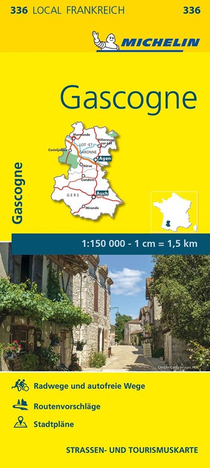 Michelin Gascogne, Michelin - Paperback - 9782067210608