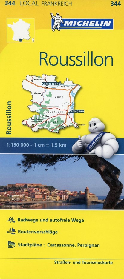 Michelin Roussillon, Michelin - Paperback - 9782067210776