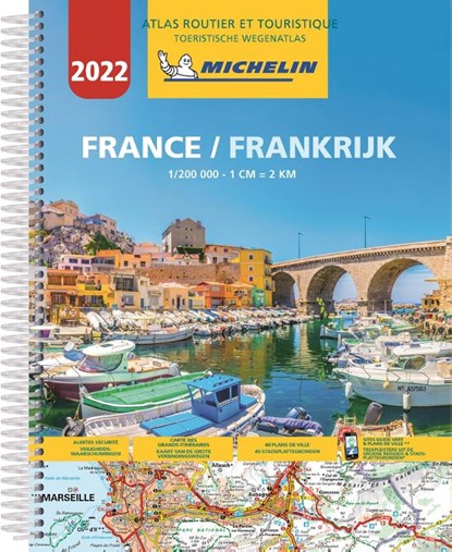 Michelin Atlas Frankrijk 2022, niet bekend - Gebonden - 9782067253766