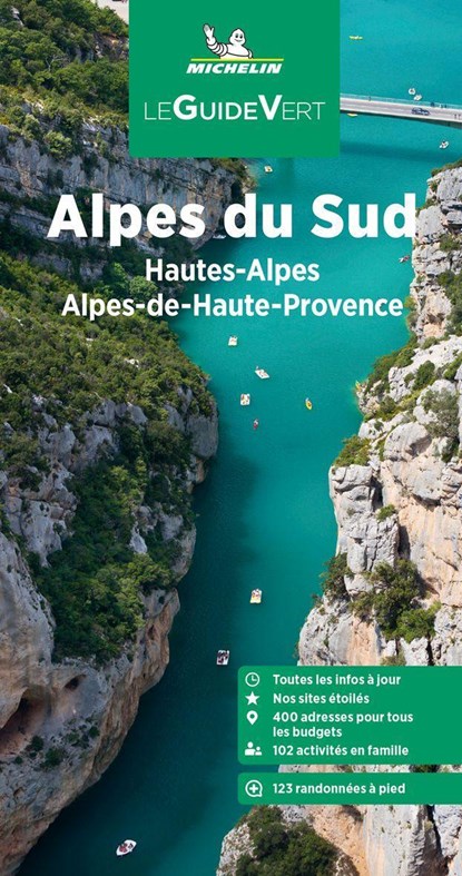 Michelin Alpes du Sud, niet bekend - Paperback - 9782067257474