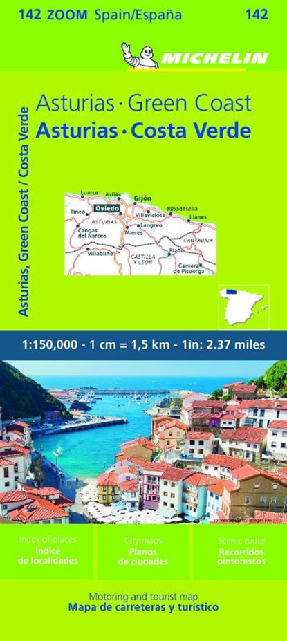 Asturias, Costa Verde - Zoom Map 142, Michelin - Gebonden - 9782067258860