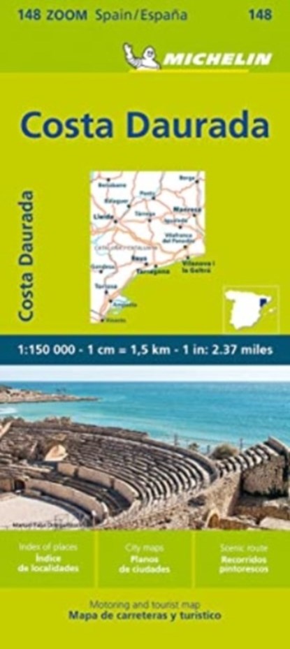 Costa Daurada - Zoom Map 148, Michelin - Overig - 9782067258891