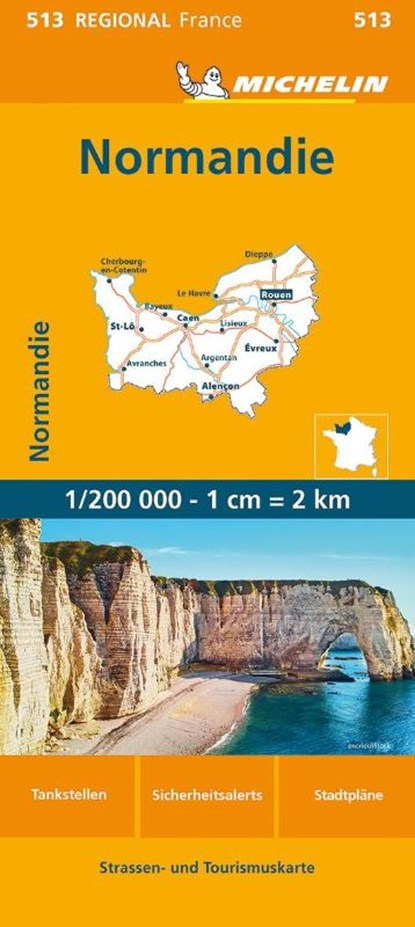 Michelin Normandie, niet bekend - Gebonden - 9782067259409