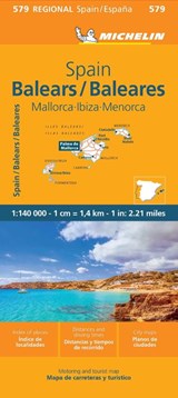 Balears - Michelin Regional Map 579 -  - 9782067259881