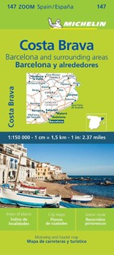 Barcelona y Alrededores Costa Brava - Zoom Map 147 -  - 9782067262669