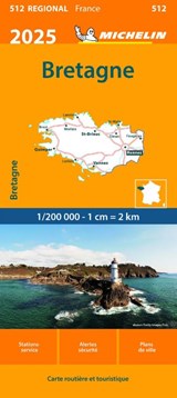 Michelin 512 Bretagne 2025 -  - 9782067264694