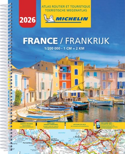Michelin Atlas Frankrijk 2026, niet bekend - Gebonden - 9782067270046