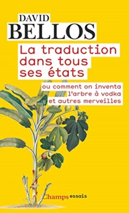 La traduction dans tous ses etats, David Bellos - Paperback - 9782081314979