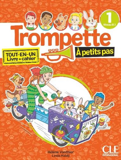 Trompette a petits pas 1: A1.1 - Livre de l'eleve + Cahier d'activites + audio online, Helene Vanthier - Paperback - 9782090396874