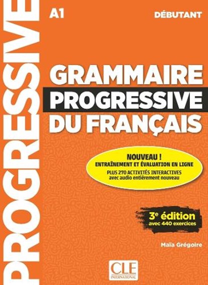 Grammaire progressive du francais - Niveau debutant (A1) + Audio telechargeable, Maia Gregoire ; Gracia Merlo - Paperback - 9782090398502