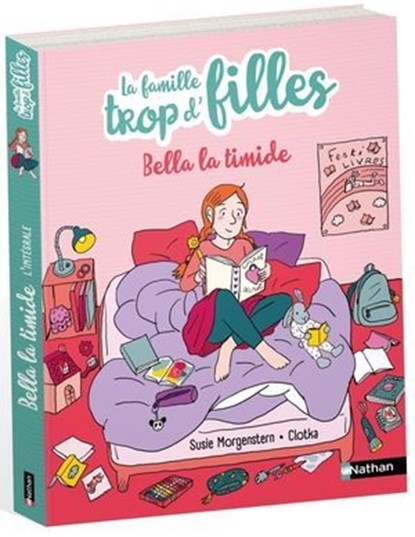 La famille trop d'filles : Bella la timide - Dès 7 ans - Livre numérique, Susie Morgenstern - Ebook - 9782095033989