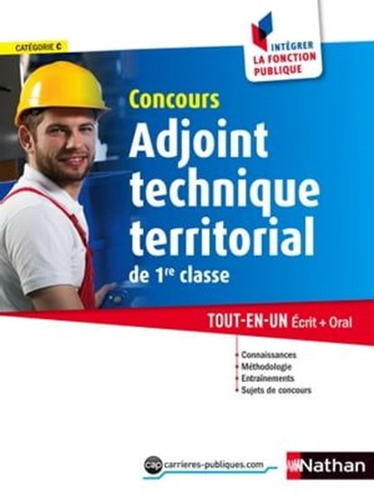 Adjoint technique territorial de 1re classe - Intégrer la fonction publique - 2014, Laurent Fischer ; Élisabeth Simonin - Ebook - 9782098125421