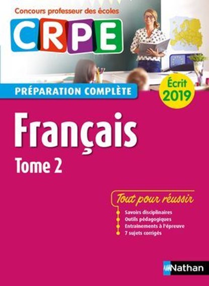 Français - Tome 2 - Ecrit 2019 - Préparation complète - CRPE, Catherine Christin ; Jean-Pierre Jarry ; Anne-Rozenn Morel ; Sylviane Baudelle ; Claire Doquet - Ebook - 9782098127173