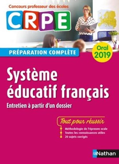 Système éducatif français - Oral 2019 - Préparation complète - CRPE, Alain Corneloup - Ebook - 9782098127470