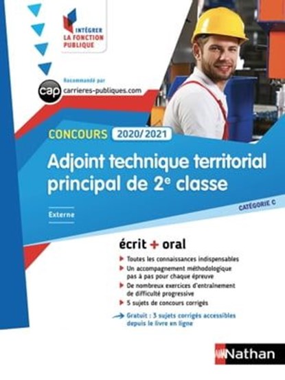 Adjoint technique territorial principal de 2e classe - Intégrer la fonction publique - 2020/2021, Laurent Fischer ; Élisabeth Simonin - Ebook - 9782098127630