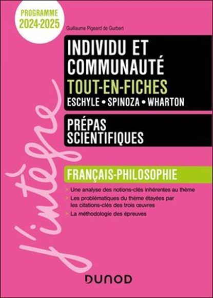 Thème Français-philosophie -Tout-en-fiches - Prépas scientifiques - Programme 2024-2025, Guillaume Pigeard de Gurbert - Ebook - 9782100873180
