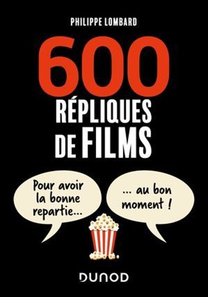 600 répliques de films, Philippe Lombard - Ebook - 9782100878703