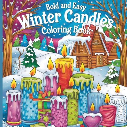Winter Candles Coloring Book, Laura Bidden - Paperback - 9782114649207
