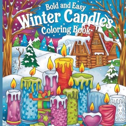 Winter Candles Coloring Book, Laura Bidden - Paperback - 9782114649207