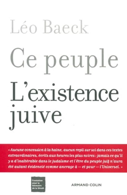 Ce peuple, Léo Baeck - Ebook - 9782200254964