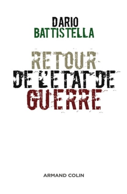 Retour de l'état de guerre, Dario Battistella - Ebook - 9782200260569