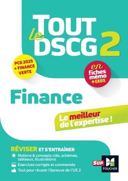 Tout le DSCG 2 - Finance PCG 2025 - Révision et entraînement, Sandrine Wendling - Ebook - 9782216177271