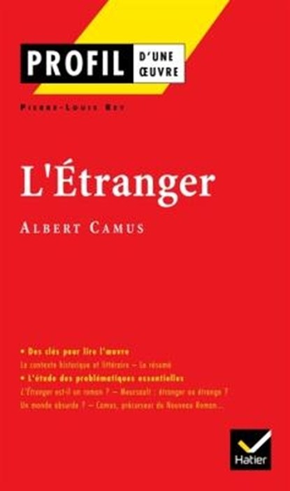 Profil d'une oeuvre, Pierre-Louis Rey ; Albert Camus - Paperback - 9782218740725