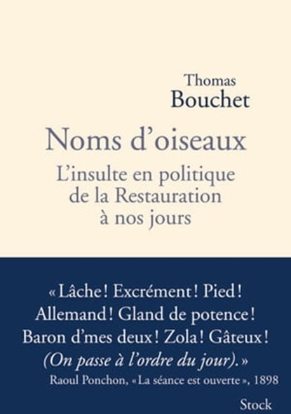 Noms d'oiseaux, Thomas Bouchet - Ebook - 9782234065208