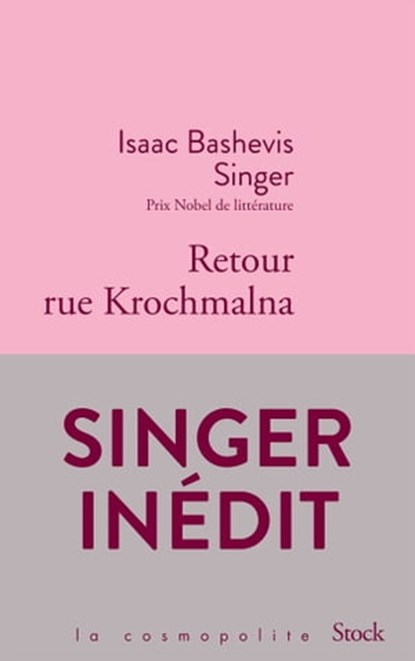 Retour rue Krochmalna, Isaac Bashevis Singer - Ebook - 9782234092662