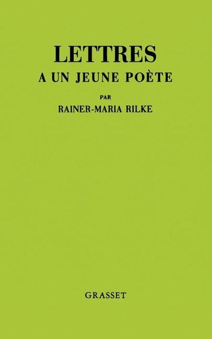 Rilke, R: Lettres a Un Jeune Poete, Rainer Maria Rilke - Paperback - 9782246004707