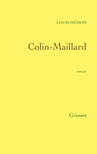 Colin-Maillard, Louis Hémon - Ebook - 9782246791799