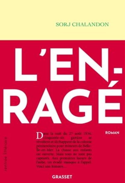 L'enragé, Sorj Chalandon - Ebook - 9782246834687