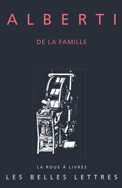 De La Famille, ALBERTI,  Leon Battista - Paperback - 9782251339726