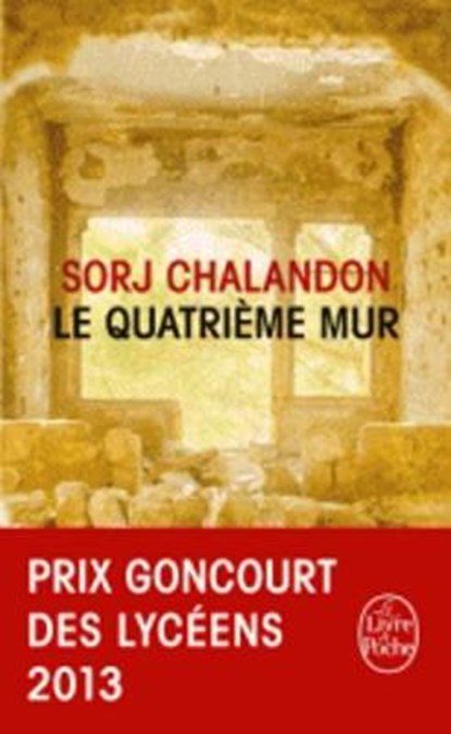 Le Quatrième mur, Sorj Chalandon - Paperback - 9782253179825