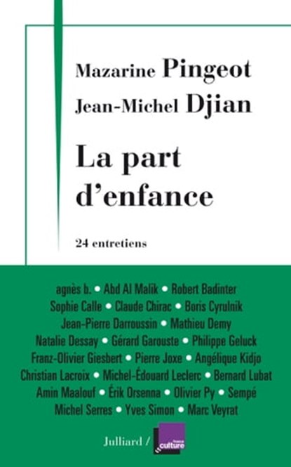 La part d'enfance, Mazarine Pingeot ; Jean-Michel Djian - Ebook - 9782260021094