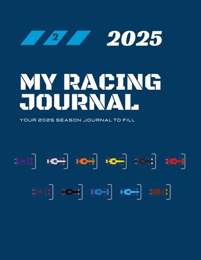 My Racing Journal 2025: Your season journal to fill, (Mrj) My Racing Journal - Paperback - 9782322553723