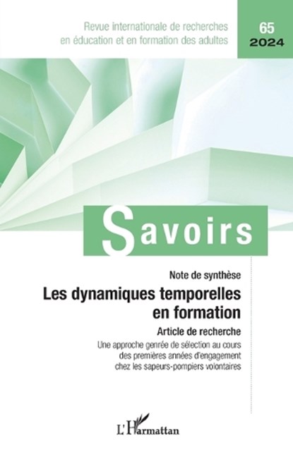 Les dynamiques temporelles en formation, Philippe Carré - Paperback - 9782336474205