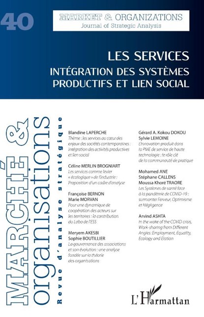Les services, Collectif - Paperback - 9782343221410
