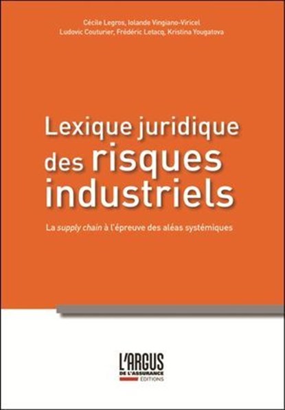 Lexique juridique des risques industriels, Cécile Legros ; Ludovic Couturier ; Frédéric Letaq ; Iolande Vingiano-Viricel ; Kristina Yougatova ; Institut du droit international des transports - Ebook - 9782354746001