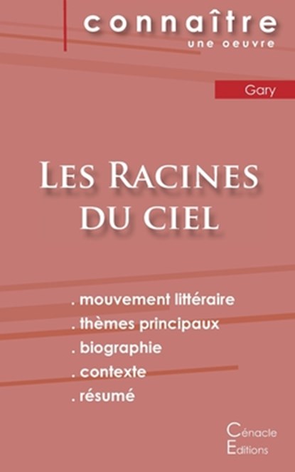 Fiche de lecture Les Racines du ciel de Romain Gary (Analyse litteraire de reference et resume complet), Romain Gary - Paperback - 9782367889757