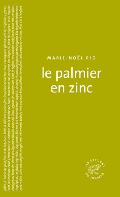Le Palmier en zinc, Marie-Noël Rio - Ebook - 9782373850123