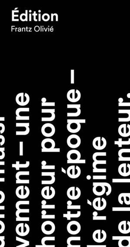 Édition, Frantz Olivié - Ebook - 9782381911533