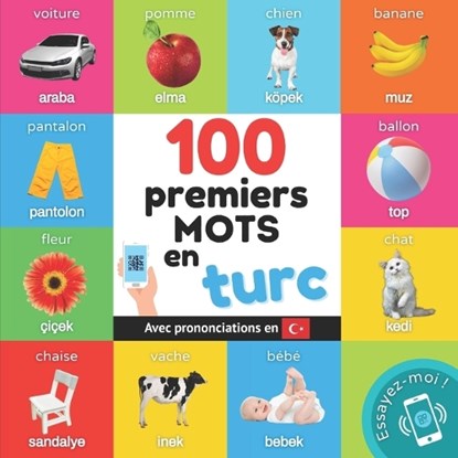 100 premiers mots en turc, Yukismart - Paperback - 9782384120062