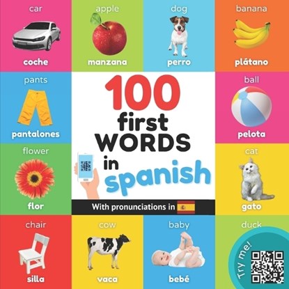 100 first words in spanish, Yukibooks - Paperback - 9782384120123