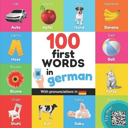 100 first words in german, Yukibooks - Paperback - 9782384120147