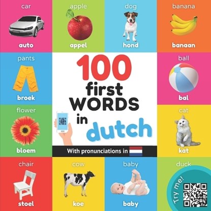 100 first words in dutch, Yukibooks - Paperback - 9782384120192