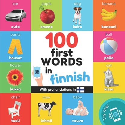 100 first words in finnish, Yukismart - Paperback - 9782384120208